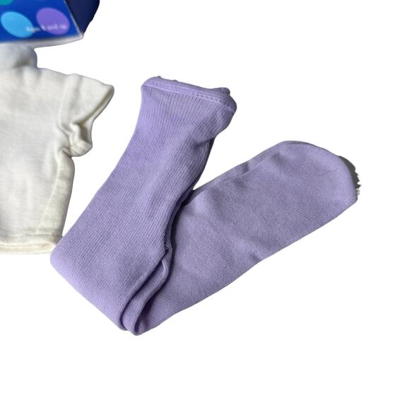 American Girl Today GO ANYWHERE OUTFIT Skirt Top Sweater Shoes Tights Panty BOX - Picture 10 of 13